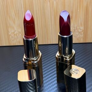 L'Oreal Bold Red and Deep Burgundy Lipstick Duo